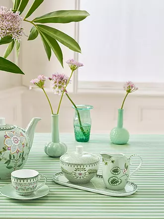 PIP STUDIO | Sucrier 300ml LILY & LOTUS Tiles Light Gr. | hellgrün